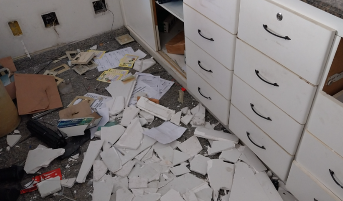 Reconstrução da Clínica Vitória no Trânsito 