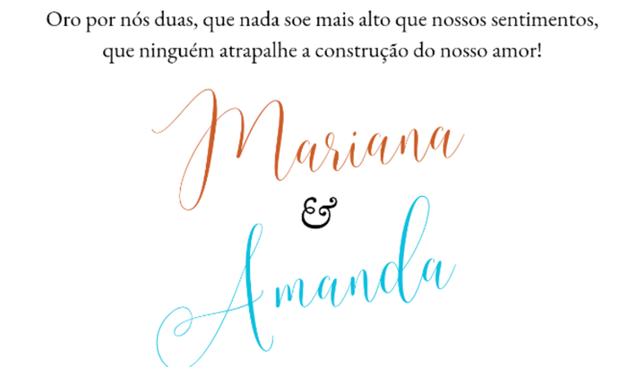 Casamento Amanda e Mari
