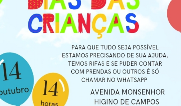 Fazer festa do dia das crianças beneficente são 3