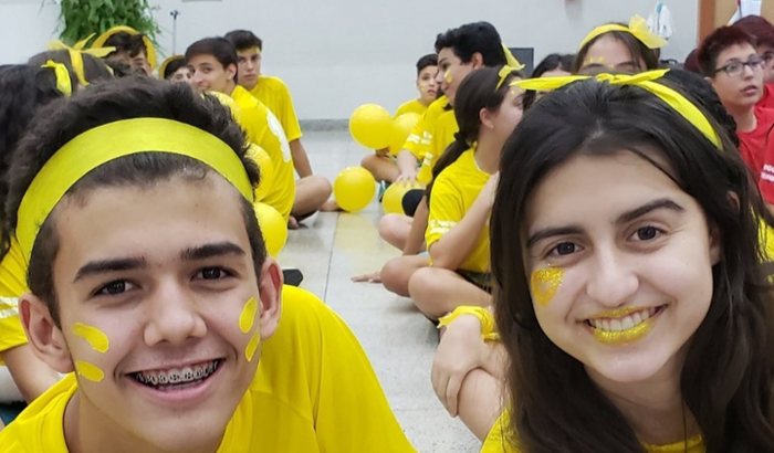 Arrecadação de alimentos equipe amarela WRJ