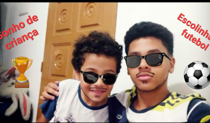 Sonho de criança - Escolinha de futebol - Uniforme e primeiras mensalidades do Luiz Felipe e Victor Hugo