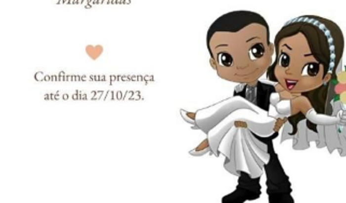 Dê um mimo para os noivos!