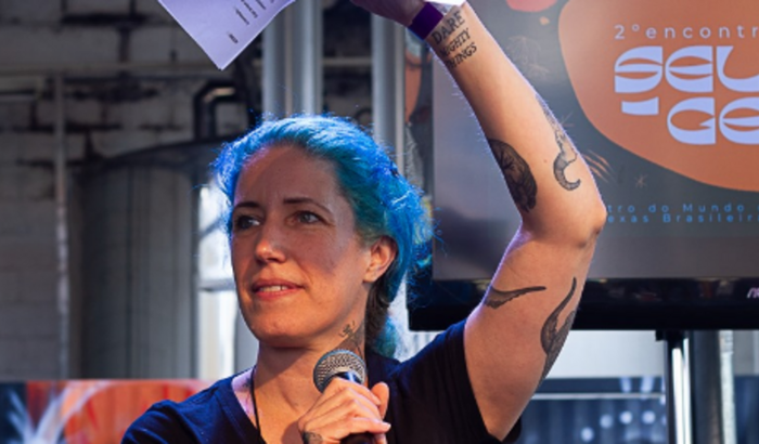 Apresentação de resultado Manipueira no Congresso Microbiologia