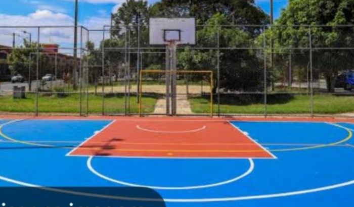 REFORMA DA QUADRA DE BASQUETE 
