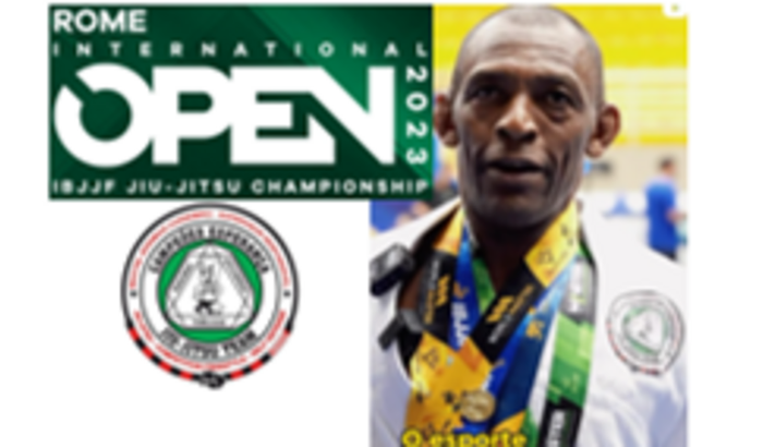Patrocínio ida ao ROME OPEN JIU JITSU 25 e 26/10/2023