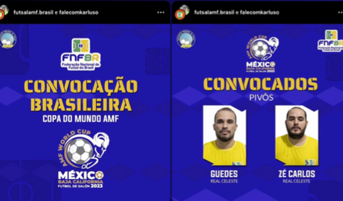 Jogar o Mundial no Mexico, Seleção Brasileira de Futebol de Salão
