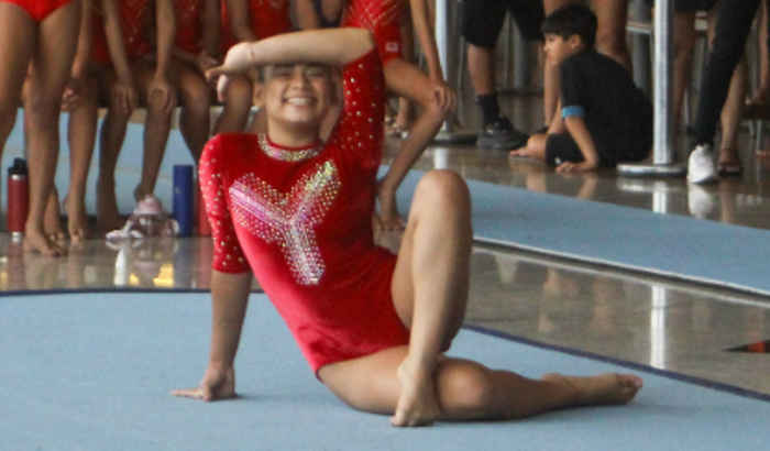 Maria Paula no NACIONAL DE GINASTICA ARTÍSTICA EM ANÁPOLIS - GO