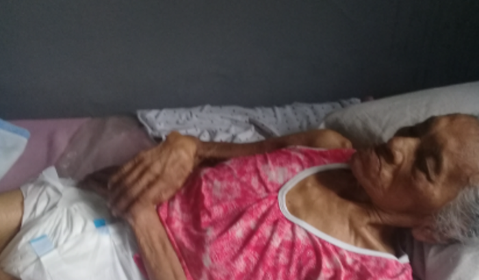 Mamãe acamada