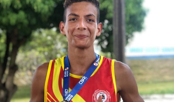 Ajude o atleta Guilherme.