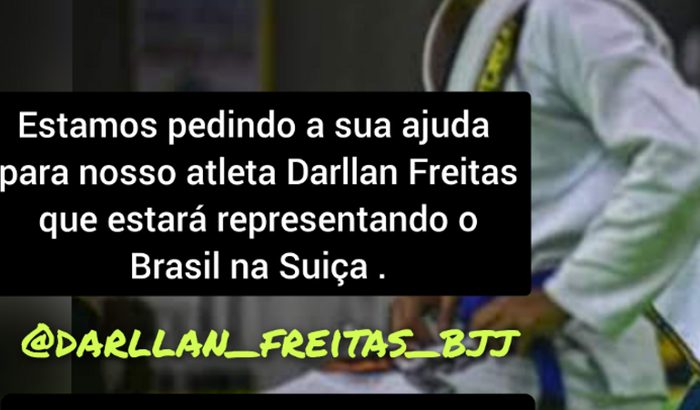 Ajudar um atleta realizar um sonho