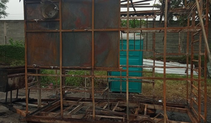 Construção do meu trelle que pegou fogo