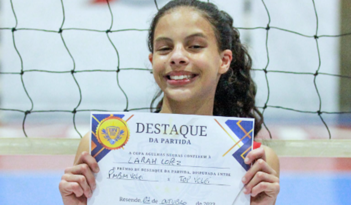 Larah na Taça Paraná