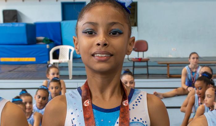 O sonho de uma ginasta