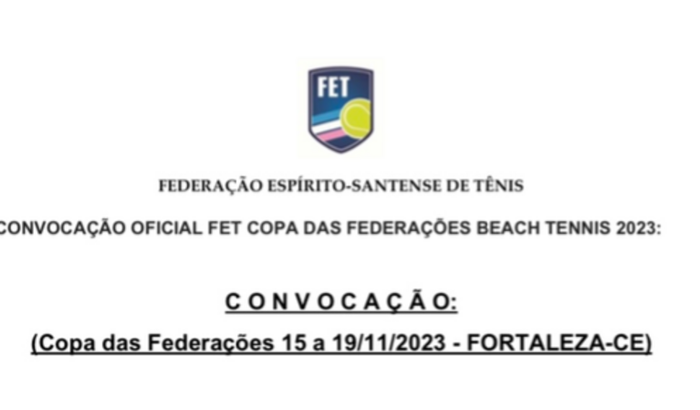 Passagem Aérea Copa das Federações 