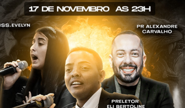 ajuda fazer evento Evangélico