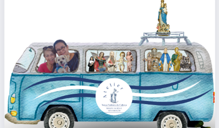 Kombi para o Atelier Nossa Senhora da Cabeça 