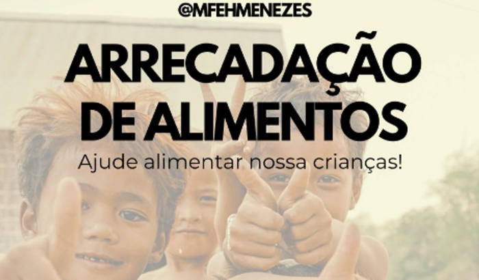 Arrecadação de alimentos - Ajude a alimentar nossas crianças