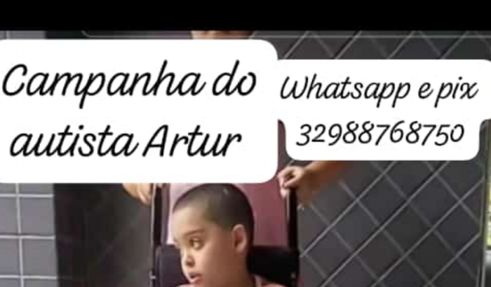 Campanha do autista Artur 