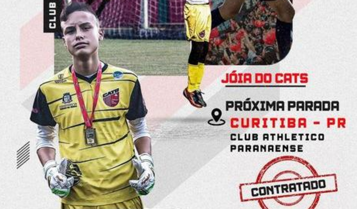 Ajude o  João Pedro a ir para o Club Athletico Paranaense!!!