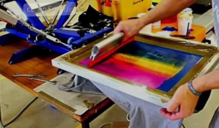 Ajuda para montar uma serigrafia 