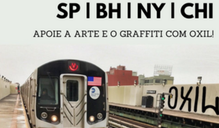 Apoie a Arte e o Graffiti com Oxil!