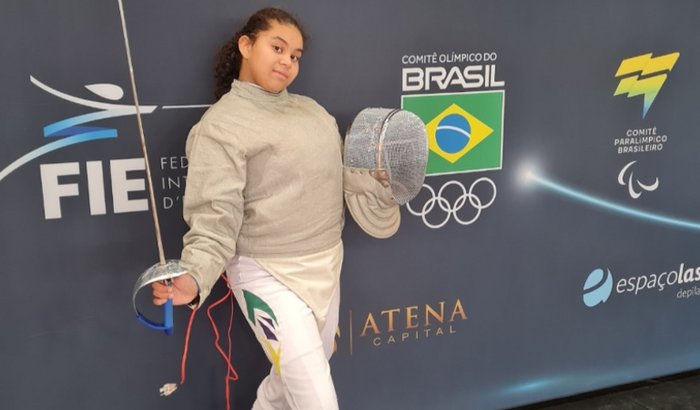 Sophia no Sul-americano de Esgrima 