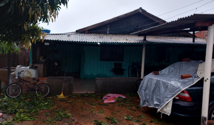 Arrumar minha casa depois do temporal