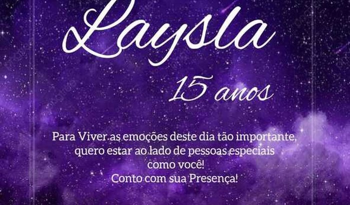 Ajuda de custo Niver de Laysla