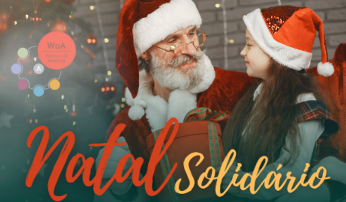 WoA - Entrega de sacolinhas de natal para crianças carentes