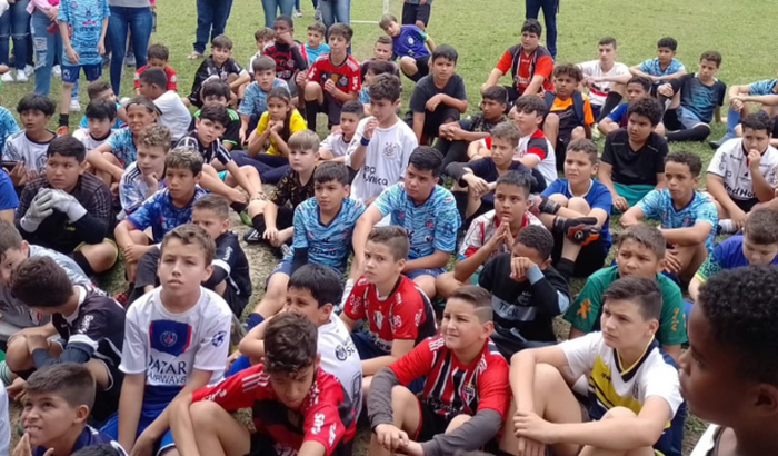 Alimentação para as crianças no brasileiro de futebol