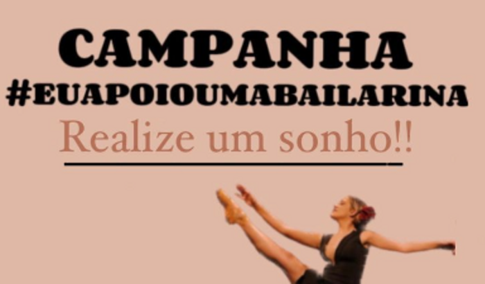 EU APOIO UMA BAILARINA