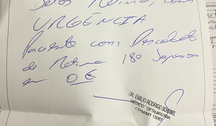 !!urgente!! Cirurgia de retina