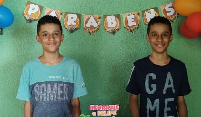  Henrique e Felipe precisam de ajuda.