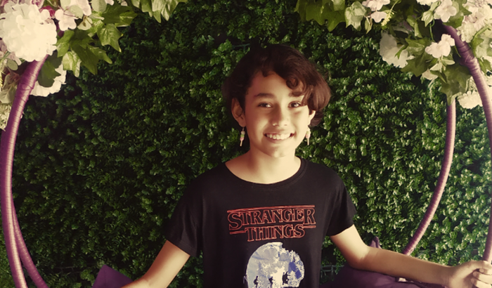 Tablete para Sarah desenhar 