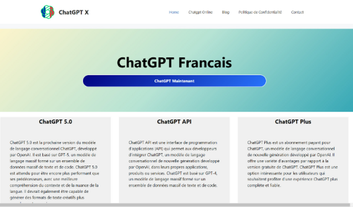 ChatGPT en Francais