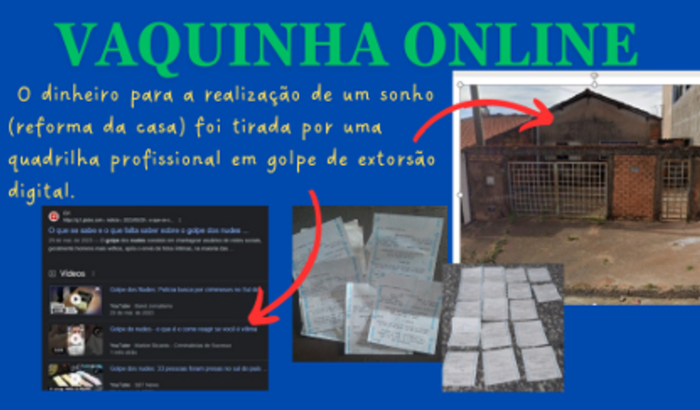 AJUDA AO TONHÃO VÍTIMA DE GOLPE DE EXTORSÃO DIGITAL