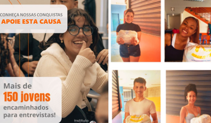 SEJA A BÚSSOLA QUE GUIA JOVENS PARA UM FUTURO INCRÍVEL. DOE!