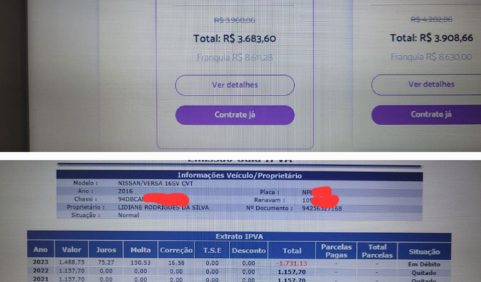 Ajuda para pagar IPVA e seguro