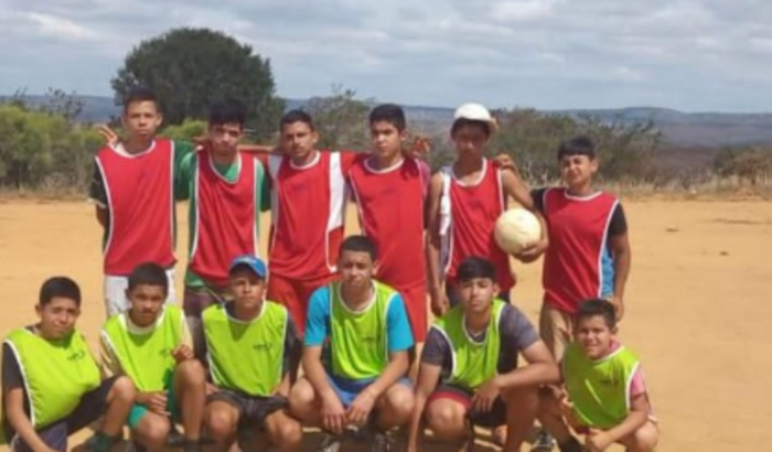 Uniforme do time infantil boa sorte 