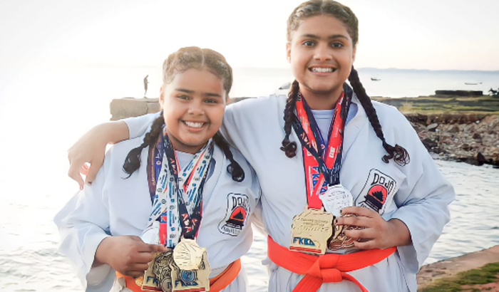 Irmãs Drumond karatecas