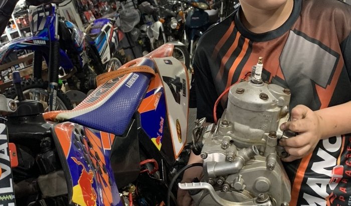 REFORMA MOTOR KTM50 - PILOTO LORENZO 4