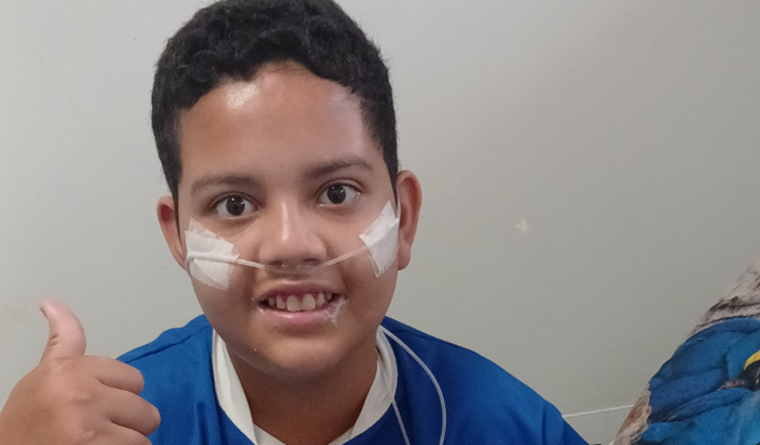 Ajude Iguinho!! Atualmente Internado no Hospital com febre e problemas respiratórios!