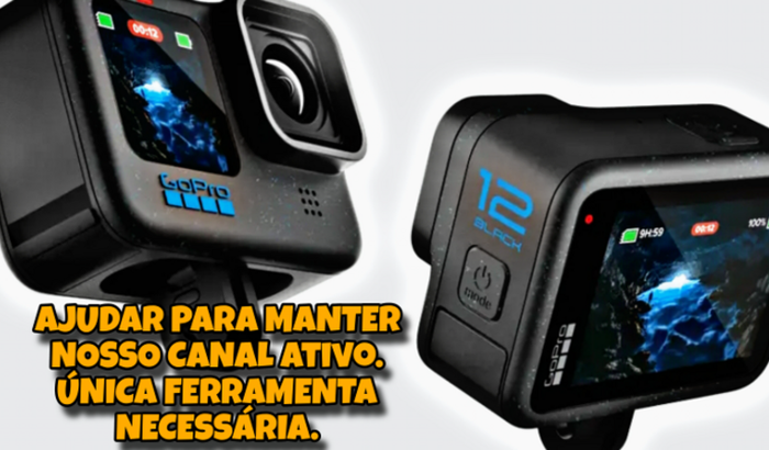 AJUDA PARA COMPRAR NOVA CÂMERA PARA O CANAL.