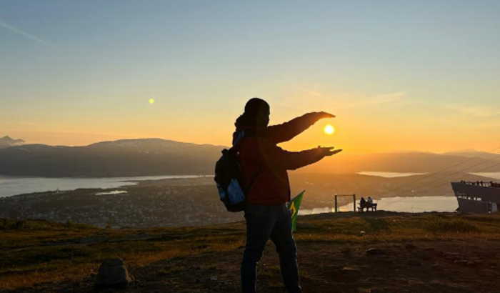 A VERDADE - SOL DA MEIA NOITE NA ANTÁRTICA