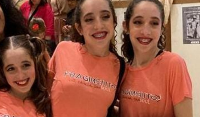 Apoio para as irmãs dançarinas