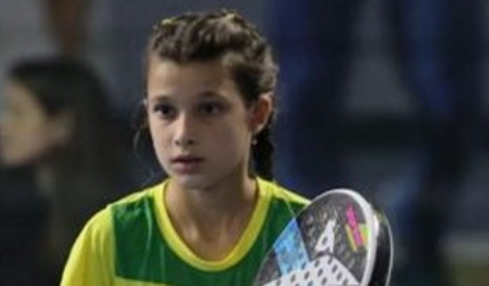 Vavá no mundial de padel em Assunção