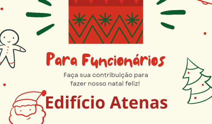 Caixinha de Natal  Edifício Atenas 2023