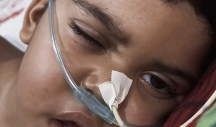 Criança vinda do interior em estado avançado de câncer e desenganada pela medicina passa necessidades