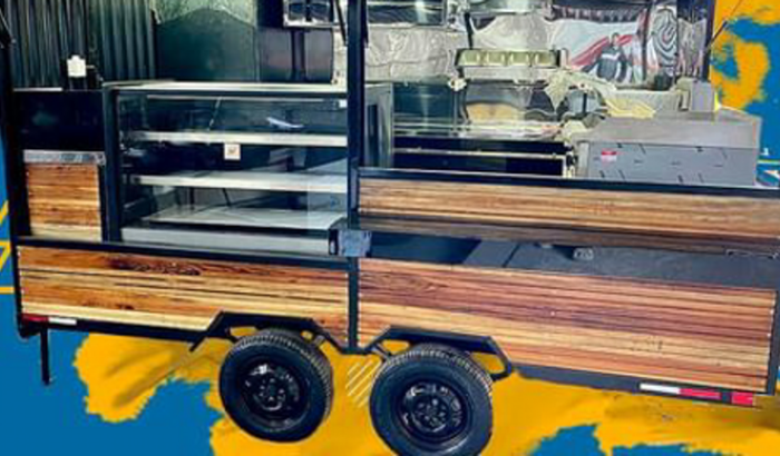 Confeitaria móvel dos sonhos