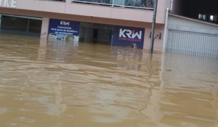Pix solidário em decorrência à enchente em Rio do Oeste
